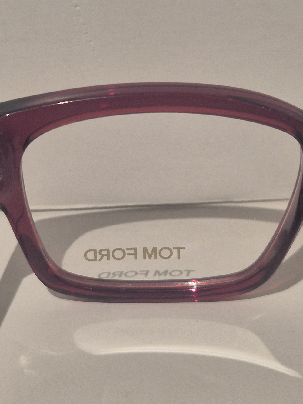 Tom Ford 5527 066 50 mm Red Eyeglasses - Picture 6 of 13